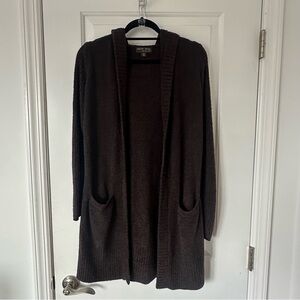 Cozy Barefoot Dreams Brown Cardigan